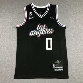 NBA 로스앤젤레스 클리퍼스 2024시즌 0번 러셀 웨스트브룩 3세 시티 에디션 유니폼 농구 상의