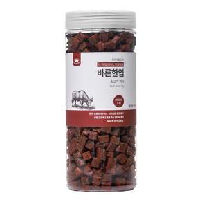 바른한입 져키 강아지 노즈워크 칭찬 훈련 간식