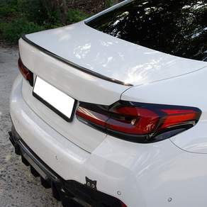 BMW 5시리즈 G30 스포일러 트렁크 몰딩 2017년-2023년 튜닝 호환 용품