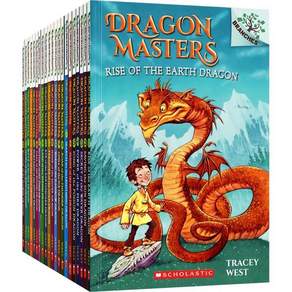 Dragon Masters 드래곤 마스터 29권 보관 박스 세트 (컬러 드래곤 가이드 포함) 초등 저중학생 판타지 챕터북 그림책에서 장편 읽기로 넘어가는 단계 교재