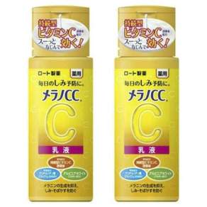 일본 멜라노 CC 화이트닝 에멀젼 유액 로션 120mL X 2개