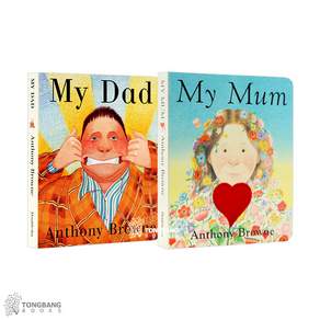 Anthony Browne 작가 My Mum & Dad 보드북 2종 세트 (Board Book 영국판 음원없음) 9000000010010 2439678