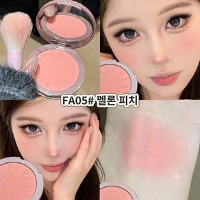 차차앤코 수채화 새틴 블러셔 파우더 치크 쿨톤 웜톤 핑크 피치 코랄 말린장미 볼터치