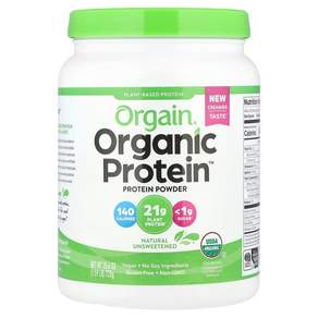 올게인 Organic Protein 분말 식물성 천연 무가당 720g(1.59lb)
