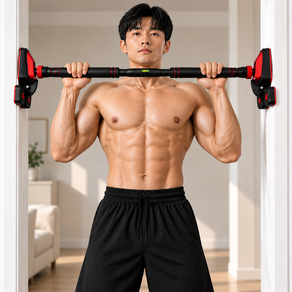 에너딕 롱패드 세이프티 문틀철봉 최대 하중 700kg 프리미엄 수평계 포함
