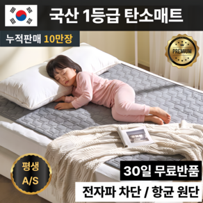 한일 전자파없는 탄소매트 세탁가능 전기장판