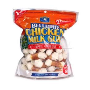 벨버드 치킨 밀크껌 스몰사이즈 - 1kg