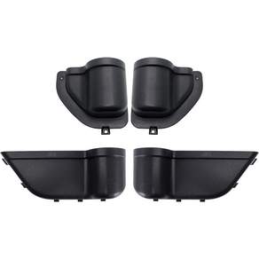 ETL INDUSTRIES 4PCS 전후문 수납 포켓 도어 측면 삽입형 정리 트레이 박스 2018-2023 지프 랭글러 JL JLU 루비콘 스포츠 사하라 글래디에이터 JT용 실내