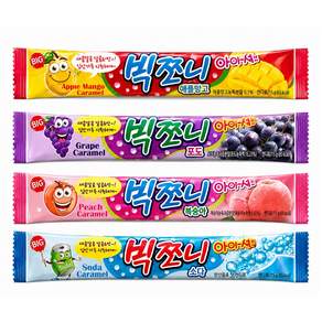 빅쪼니 복숭아X5개 소다X5개 애플망고X5개 포도X5개 총 20개