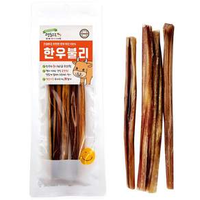 멍도락 한우불리스틱 천연콜라겐 오래먹는껌 100%한우우신 강아지수제간식