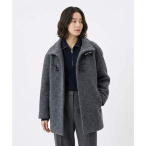 GBH APPAREL HIGH-NECK TOGGLE COAT / CHARCOAL