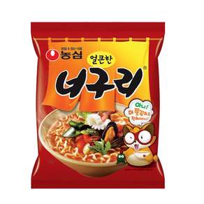 농심 얼큰한 너구리 120g