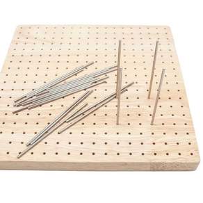 블로킹 크로셰보드 모티브 고정 보드 크로셰 코바늘 뜨개질 세트 판 C_(20x20cm... 1개