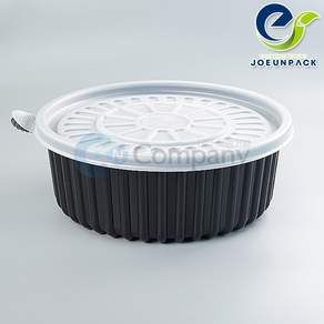 씨앤몰 일회용 탕용기 BF 225파이 소 흑색