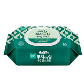 부자되는집 물티슈 캡형 100매