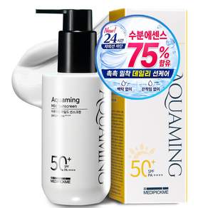혼합자차선크림 끈적임없는선크림 메디픽미선크림 눈시림없는선크림 SPF50+ PA++++ 150ml