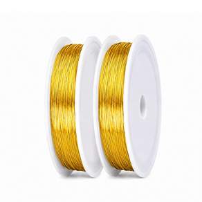 스피세프 컬러 공예 철사 공예용 가는 철 와이어 0.4mm x 50m