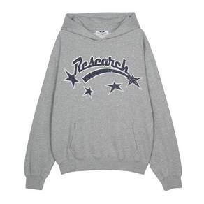 에프디알 Star Logo Crack Hoodie M.Gray