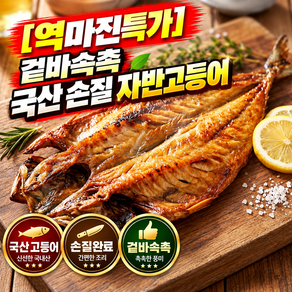 [역마진특가] 겉바속촉 국산 손질 자반고등어