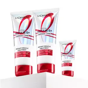 로레알파리 토탈리페어5+ 데미지 케어 트리트먼트 170ml 2개 + 데일리 손상 헤어팩 50ml