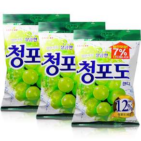 롯데웰푸드 청포도 캔디
