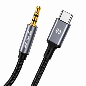 네오링크 오디오 C타입 AUX 3.5mm DAC칩 내장 옥스선