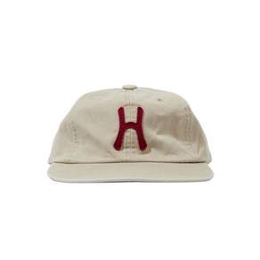 헬로 선라이즈 HELLO SUNRISE H Logo Cotton Relaxed Fit 6Panel Cap Beige