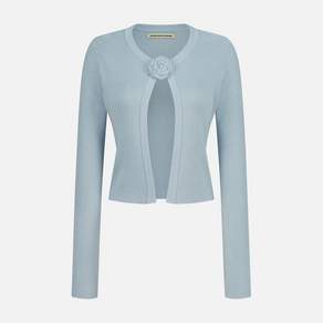 마가린 핑거스 [4차 리오더] ROSE CORSAGE CARDIGAN (LIGHT BLUE)