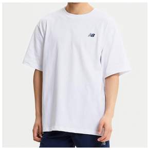 [뉴발란스] 반팔티 LQJ NBNEE22413-10 UNI 러너스클럽 반팔티 (SEMI-OVER FIT)