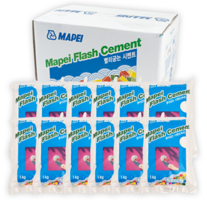 마페이 빨리굳는 시멘트 1kg 물만 부어서 간단 시공 셀프 diy