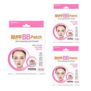 대일제약 클린덤 비비패취 60매 x 3개 총 180매 스팟패치