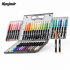 Kasimir쉐도우잉크 아크릴 마카펜세트 직액식 번짐방지 속건 마커펜 다꾸 일러스트