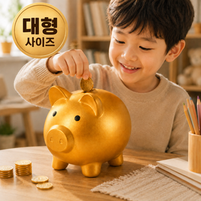 소유네 돼지저금통 대형 황금돼지 특대