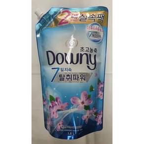 다우니 7일 지속 탈취파워 초고농축 섬유유연제 레몬그라스와 라일락 리필