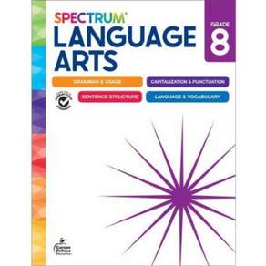 Spectrum Language Arts Workbook Grade 8(Paperback)
