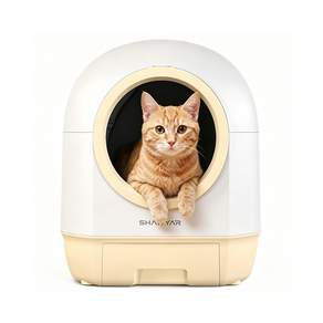 [ 삼성전자 스마트 싱스 Samsung SmartThings 스마트홈 연동형] 전자동 스마트 고양이 화장실 다중 안전장치 탑재 와이파이 연동 자동 배변 정리 변기