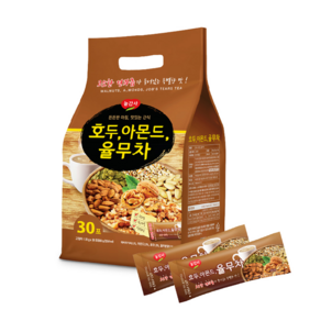 광야식품 광야 프리미엄 호두 아몬드 율무차 시리얼30티 개별포장
