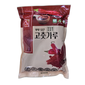 국산 해아란 고춧가루 1kg . 보통맛/최근제조/양념용