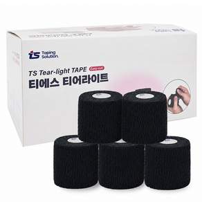 티어라이트 5cm x 7m 블랙 볼링테이프 볼링테이핑 볼링용품 볼링손가락테이프 뮬러 엠랩 엠테이프 스포츠테이프