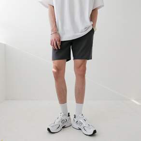 린넨 무지 여름 밴딩 스판 데일리 빅사이즈 반바지 팬츠(5color)