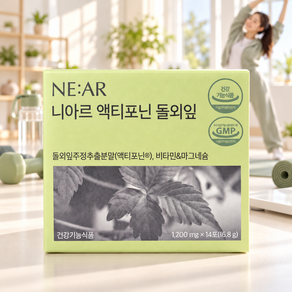 니아르 돌외잎 액티포닌 건강기능식품 1200mg X 14포