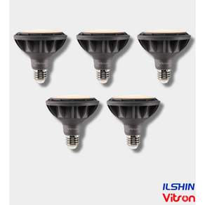 비츠온 확산형 레일등 할로겐 LED램프 블랙 15W