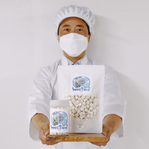 [펫502] 연안부두 대용량 북어트릿 100g 동결건조 수제간식 미니 큐브 트릿, 1개, 북어