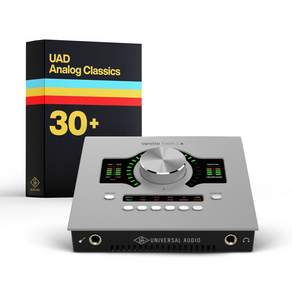 [기어라운지 공식] Universal Audio Apollo Twin X DUO Gen 2 w. UAD Analog Classics 오디오 인터페이스 홈레코딩 플러그인