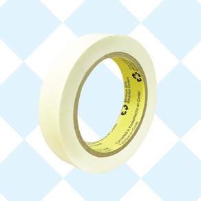 3M 마스킹 테이프 24mm X 40M 아이보리 종이테이프