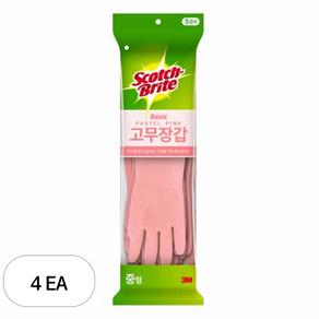 스카치브라이트 베이직 고무장갑 5p