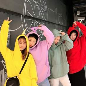 완자마트 캐릭터 후드티 루즈핏 M-2XL