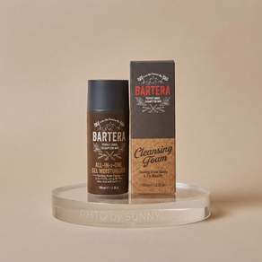 BARTERA 클렌징 폼 + 올인원 젤 모이스춰라이저