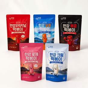 88 한강 떡볶이 밀키트 5가지맛 혼합세트 [오리지널1+매콤1+달콤1+크림1+로제1]