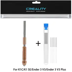 크리에이티 K1C/엔더 3 V3/V3 플러스 노즐 1개 유니콘 퀵 스왑 키트 고속 트라이 메탈 팁 구리 프린트